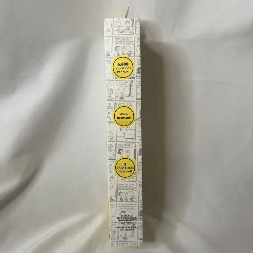 Peanuts charlie Brown Electric‎ Toothbrush w extra brush head